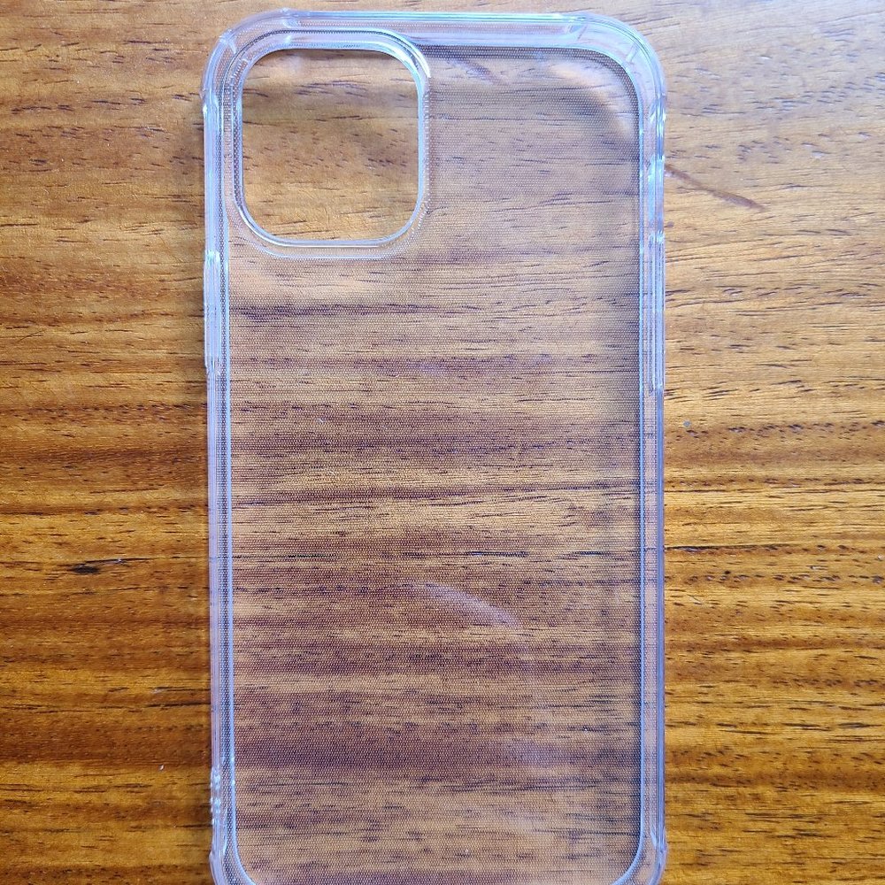 Clear iPhone 12 phone case